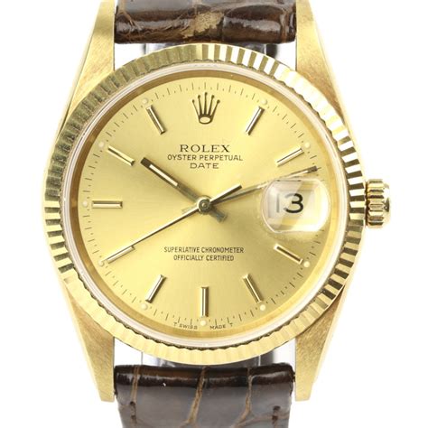 gold rolex 34mm|Rolex oyster perpetual date 34mm.